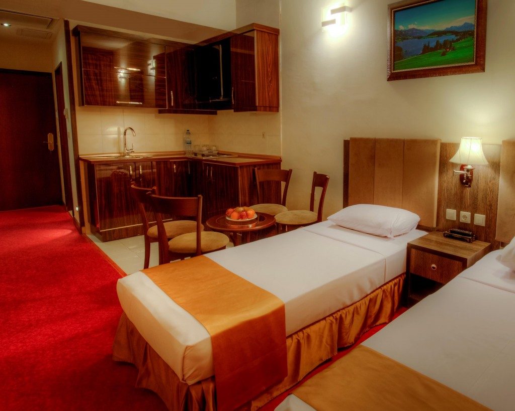اتاق های هتل کیانا